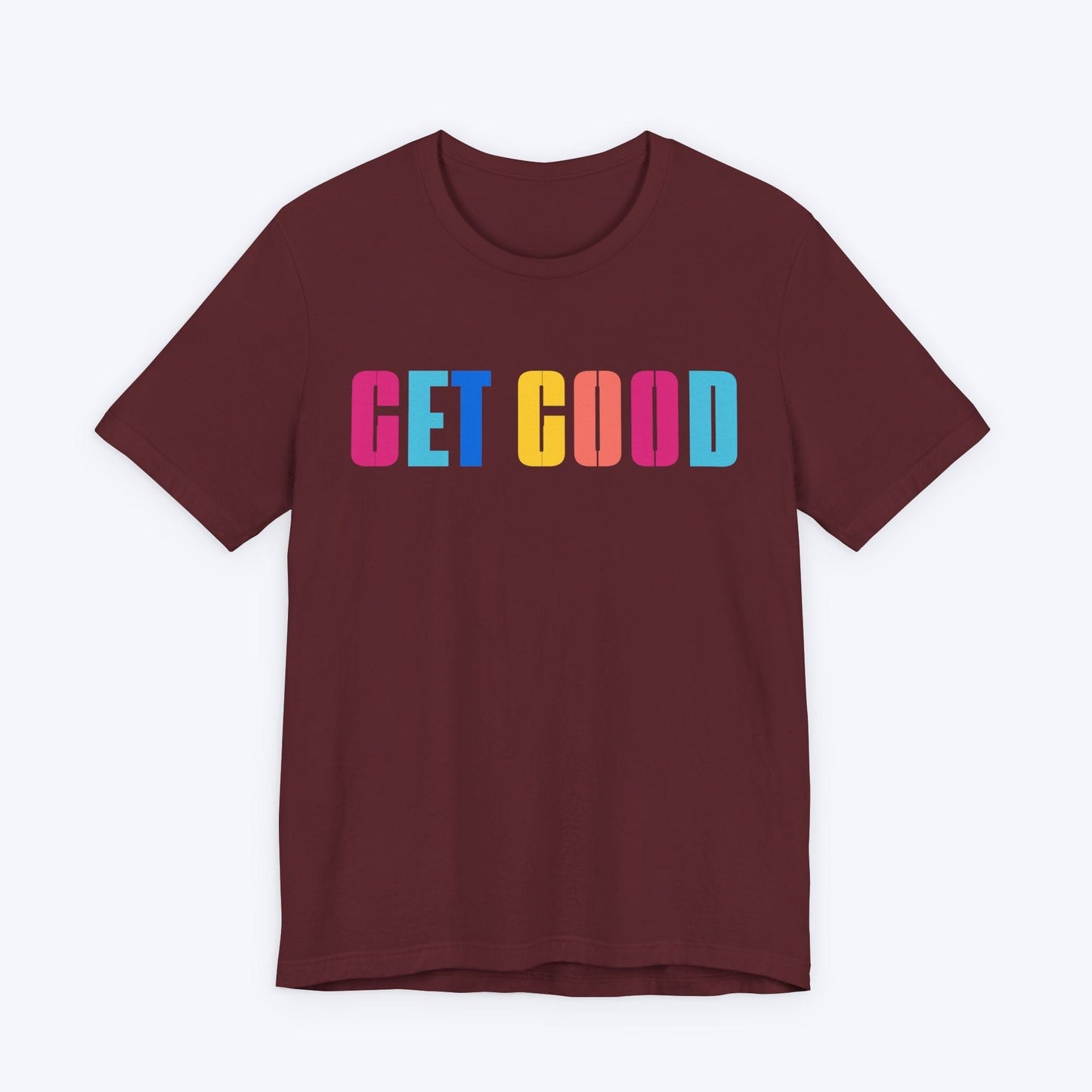 T-Shirt Maroon / S Get Good: Summer Vibes T-shirt