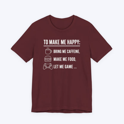 T-Shirt Maroon / S Happy Day T-shirt