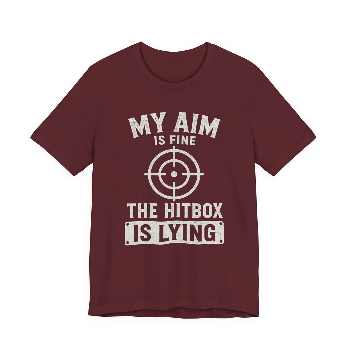 T-Shirt Maroon / S Hitbox T-shirt