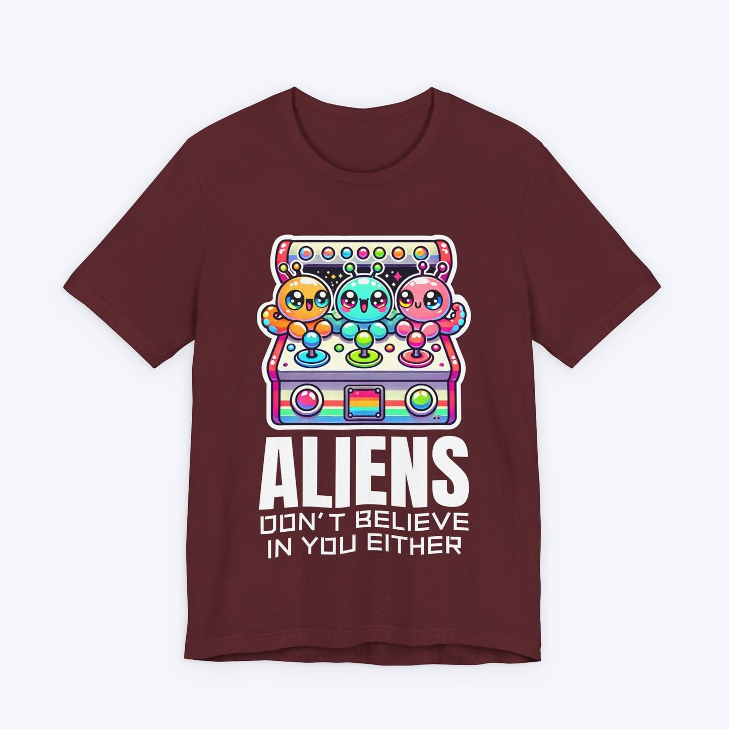 T-Shirt Maroon / S Humans Don't Exist T-shirt
