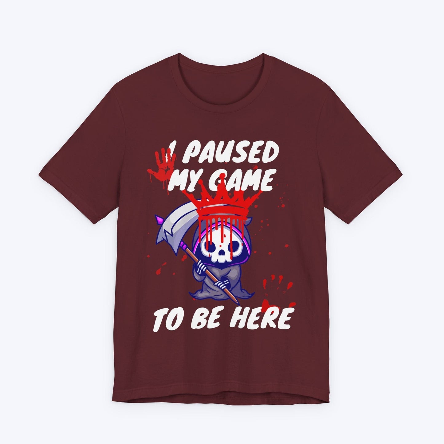T-Shirt Maroon / S I'd Rather Be Reaping T-shirt