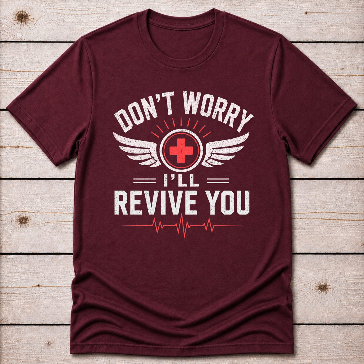 T-Shirt Maroon / S I'll Revive You T-shirt