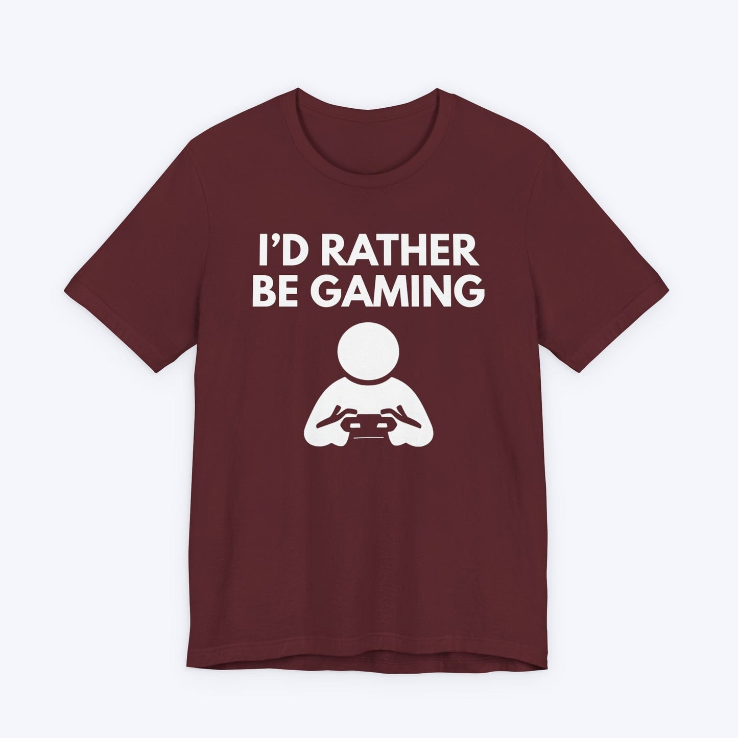 T-Shirt Maroon / S I Prefer Gaming T-shirt