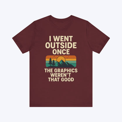 T-Shirt Maroon / S I Tried Nature T-shirt