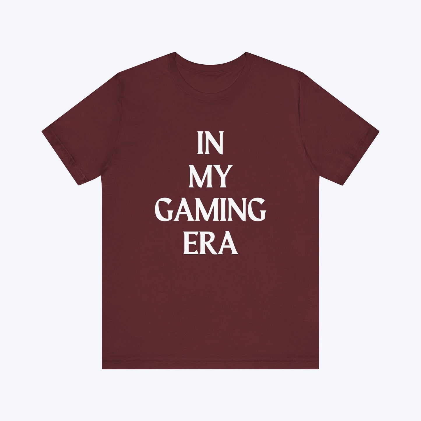 T-Shirt Maroon / S In My Gaming Era T-shirt