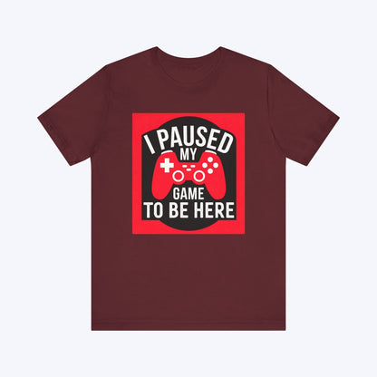 T-Shirt Maroon / S Interrupted for Social DLC T-shirt