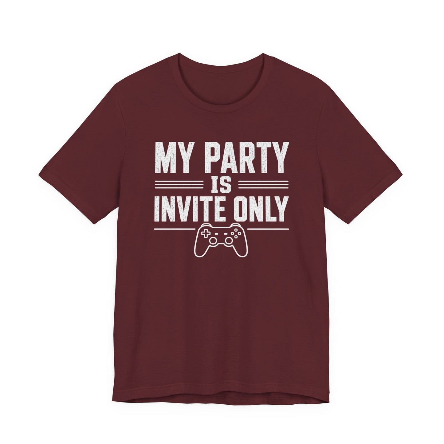 T-Shirt Maroon / S Invite Only T-shirt