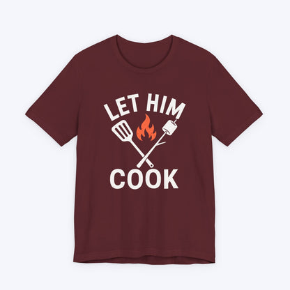 T-Shirt Maroon / S Let Him Cook T-shirt