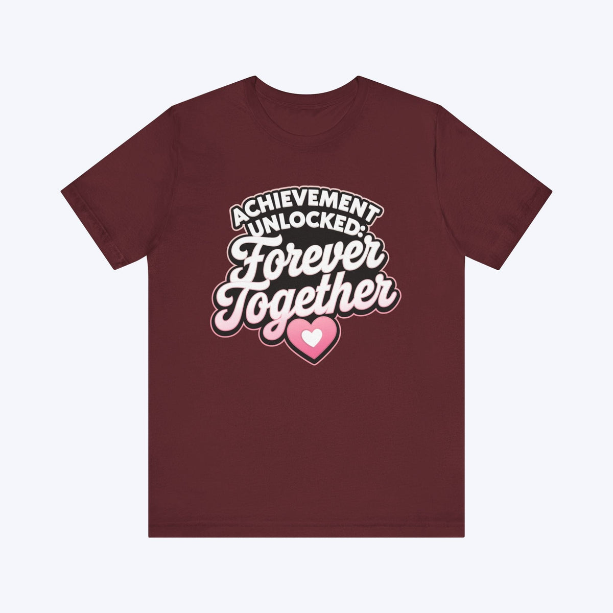 T-Shirt Maroon / S Level 99 Love  T-shirt