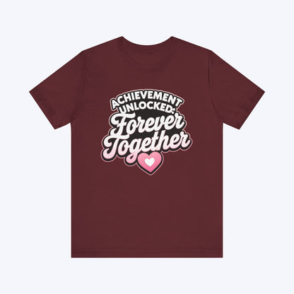 T-Shirt Maroon / S Level 99 Love  T-shirt