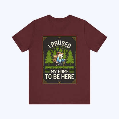T-Shirt Maroon / S Leveling Up in Real Life T-shirt