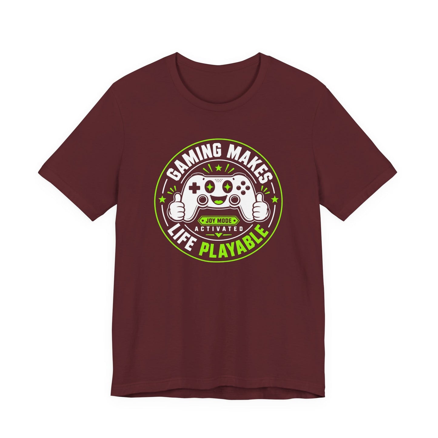 T-Shirt Maroon / S Life Games T-shirt