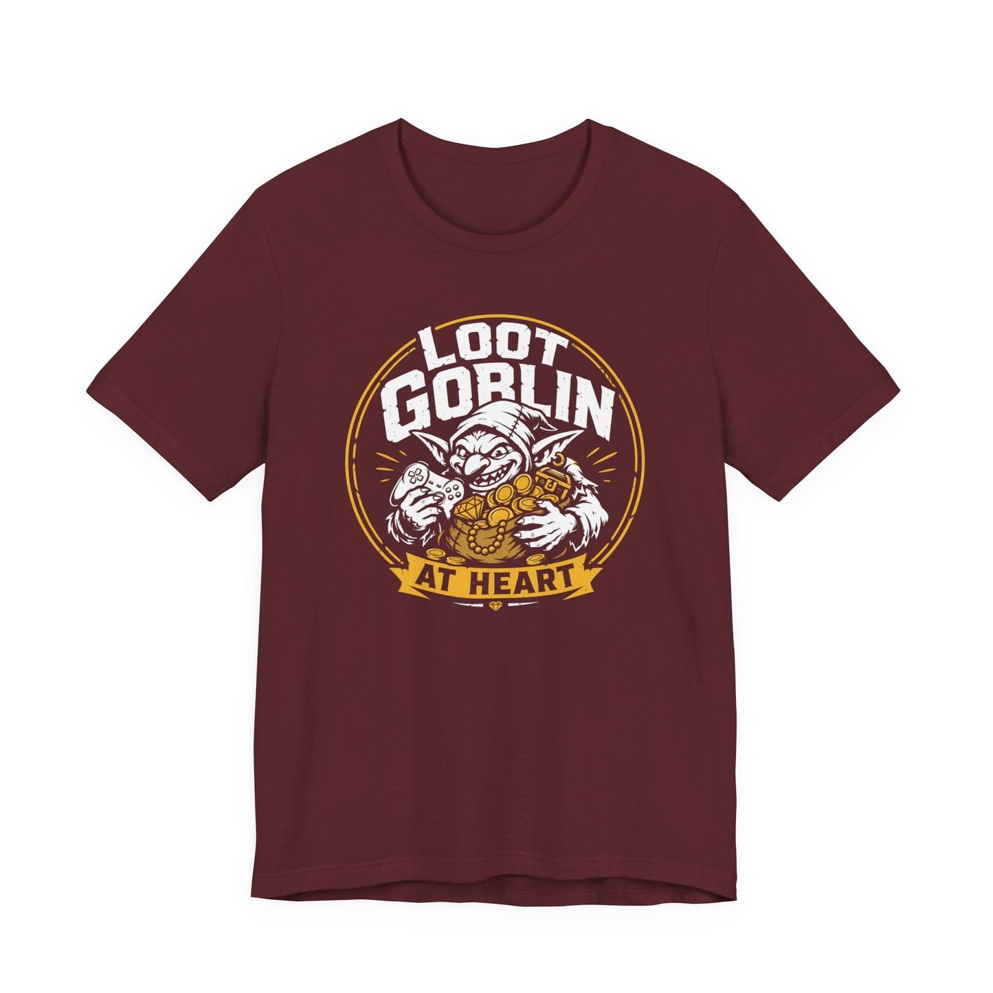 T-Shirt Maroon / S Loot Goblin T-shirt