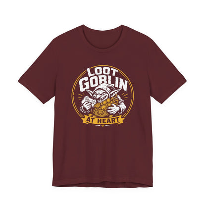 T-Shirt Maroon / S Loot Goblin T-shirt