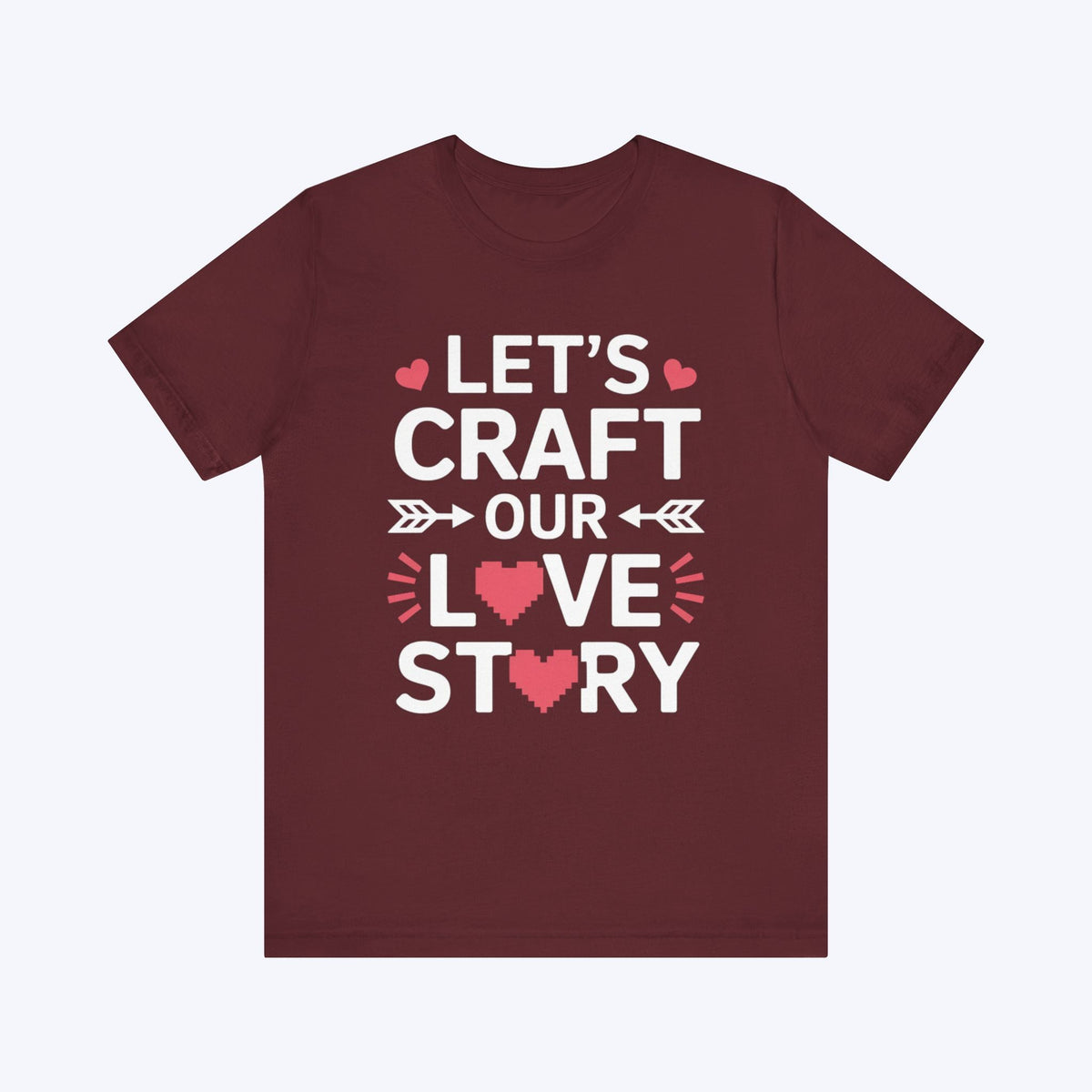 T-Shirt Maroon / S Love Story Detected T-shirt