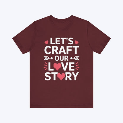 T-Shirt Maroon / S Love Story Detected T-shirt