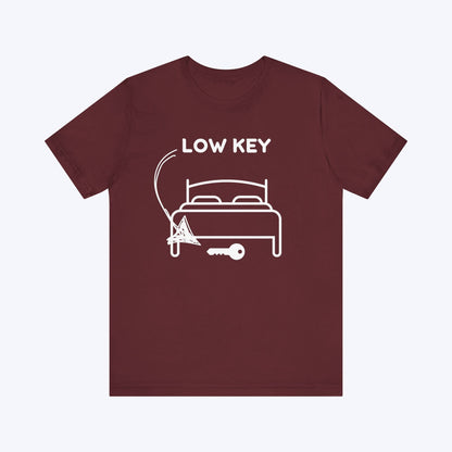 T-Shirt Maroon / S Low Key T-shirt