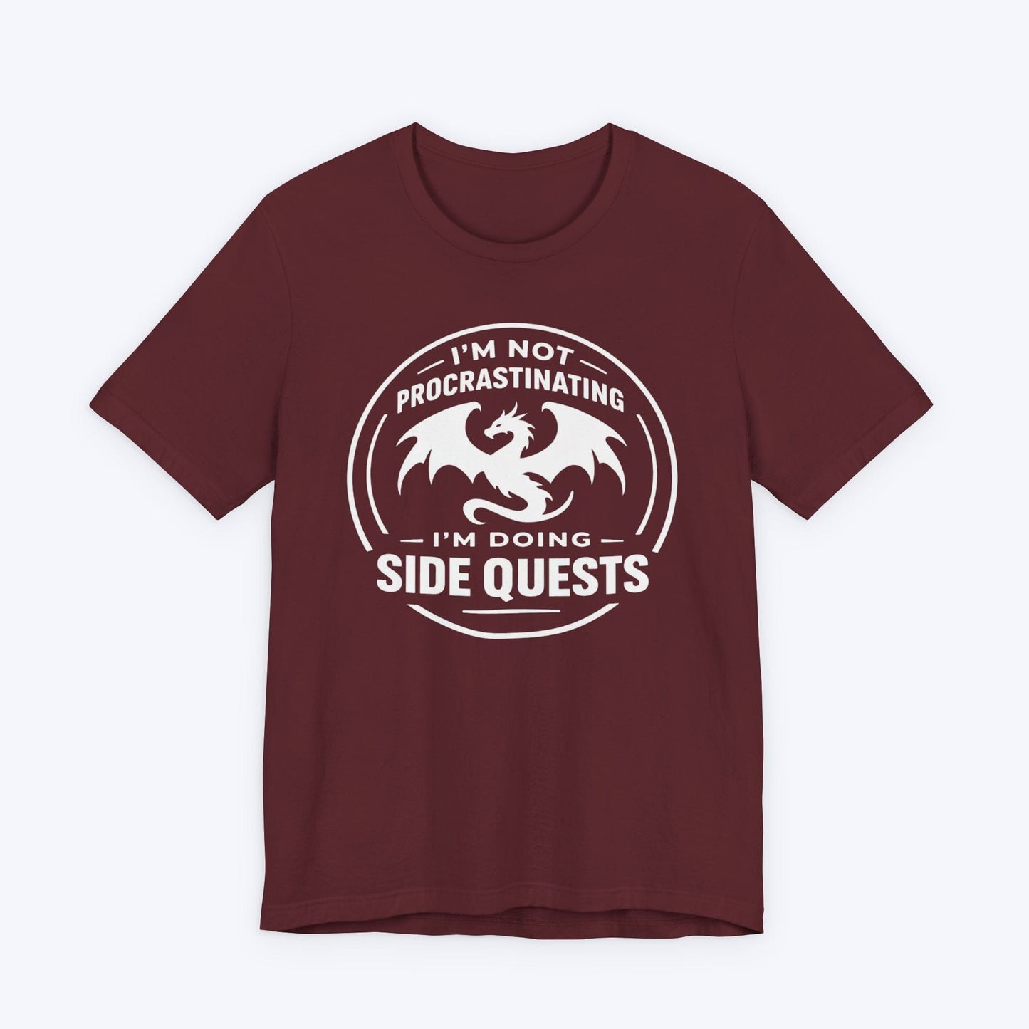 T-Shirt Maroon / S Master of Side Quests T-shirt