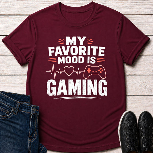 T-Shirt Maroon / S Mental Gamer T-shirt