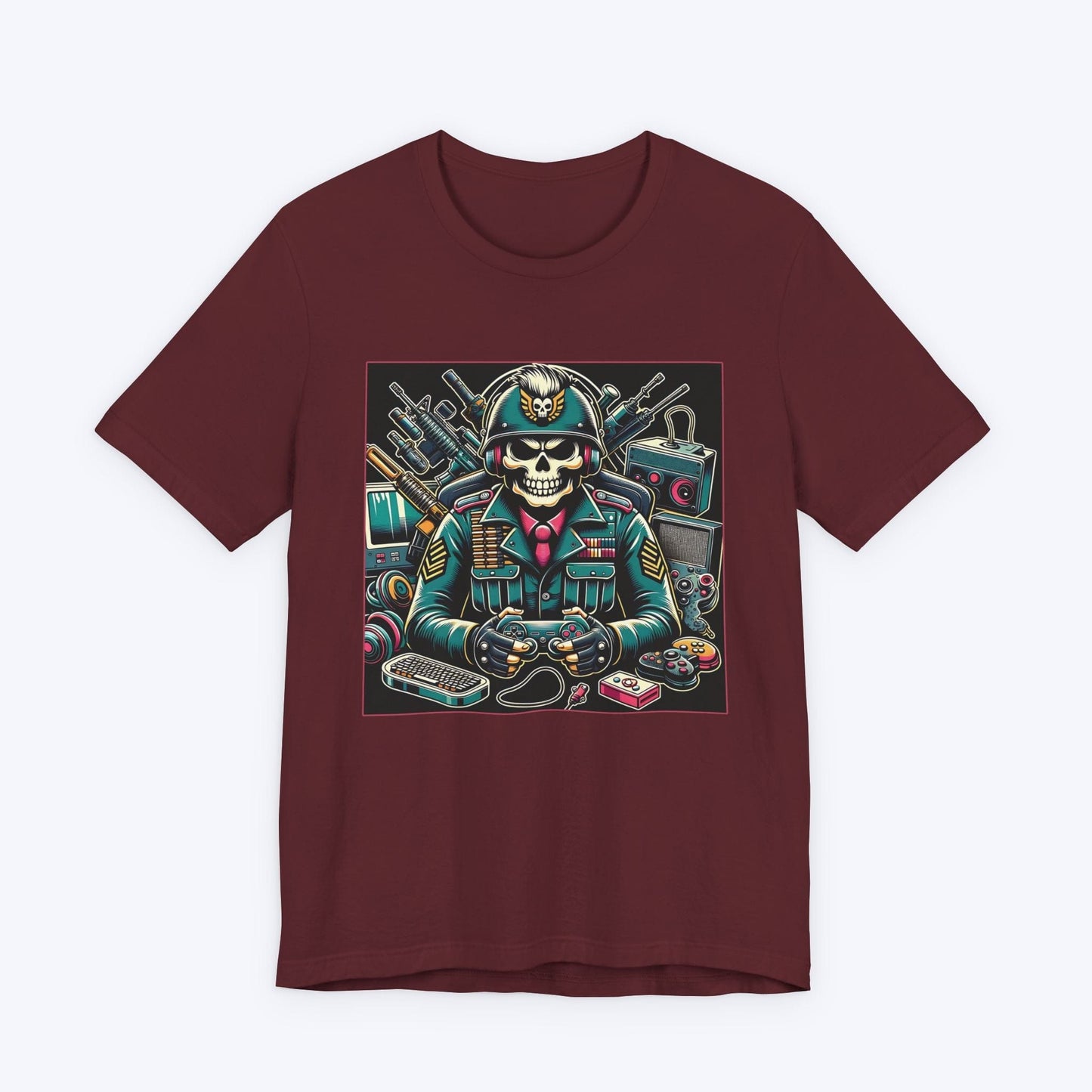 T-Shirt Maroon / S Mercenary on Acid Gamer T-shirt