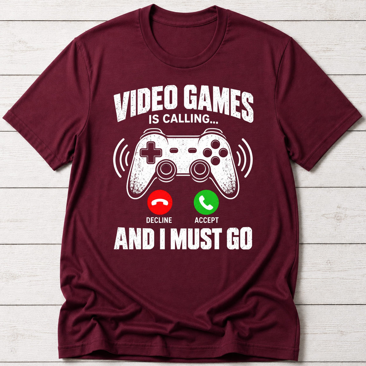 T-Shirt Maroon / S Missed Call T-shirt