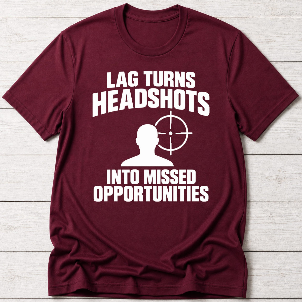 T-Shirt Maroon / S Missed Opportunities T-shirt