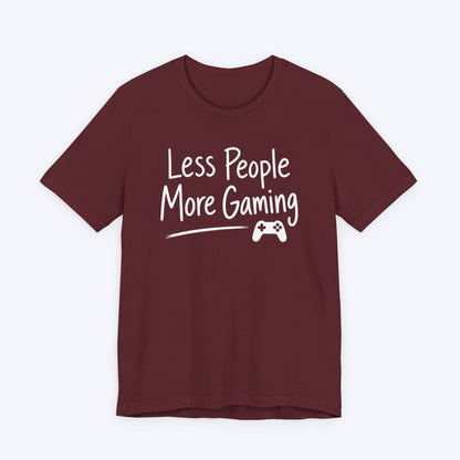 T-Shirt Maroon / S More Gaming T-shirt