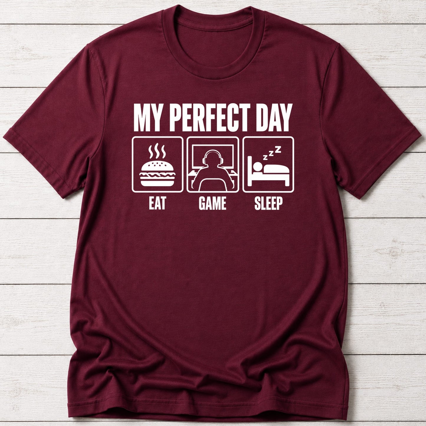 T-Shirt Maroon / S My Favorite Day T-shirt