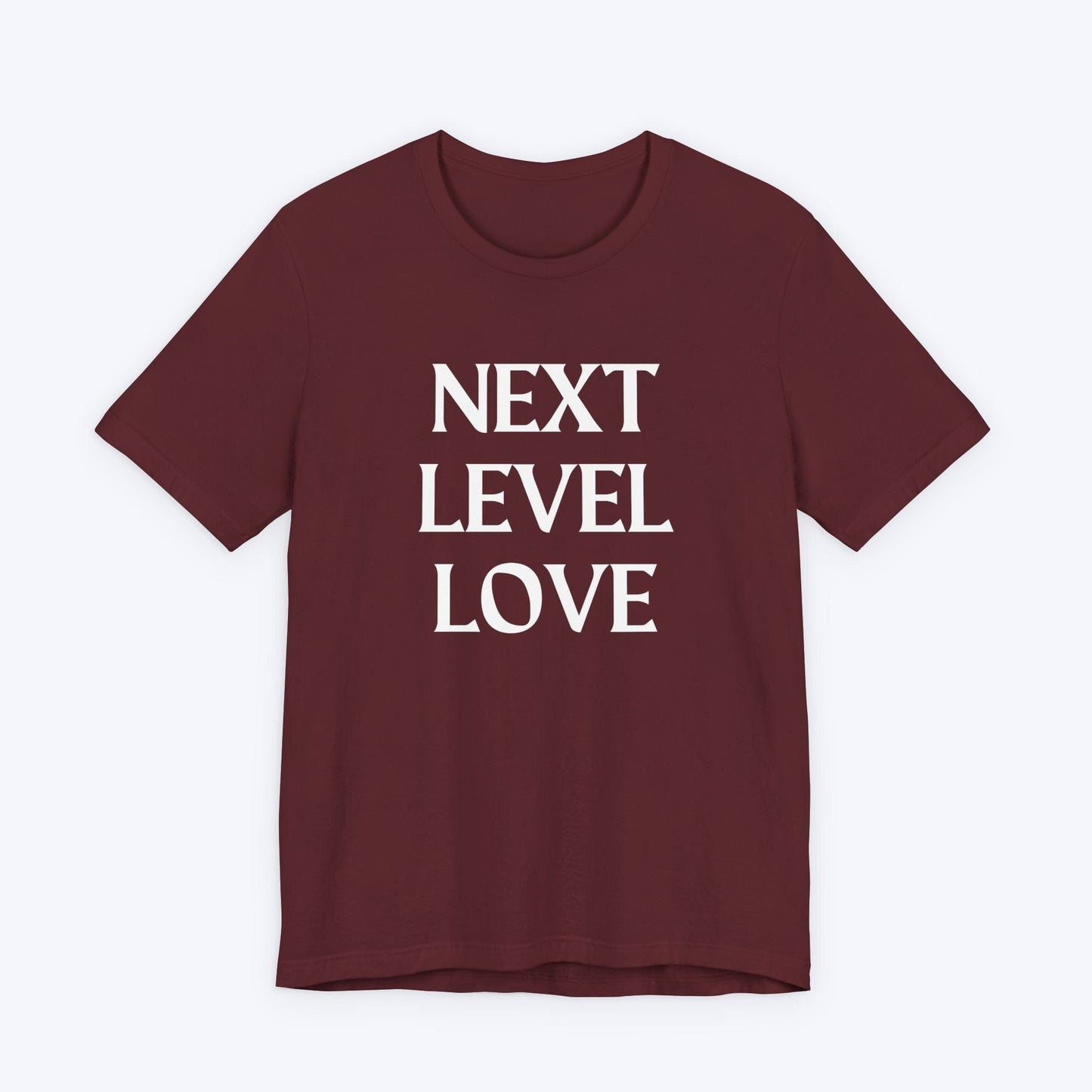 T-Shirt Maroon / S Next Level Love T-shirt