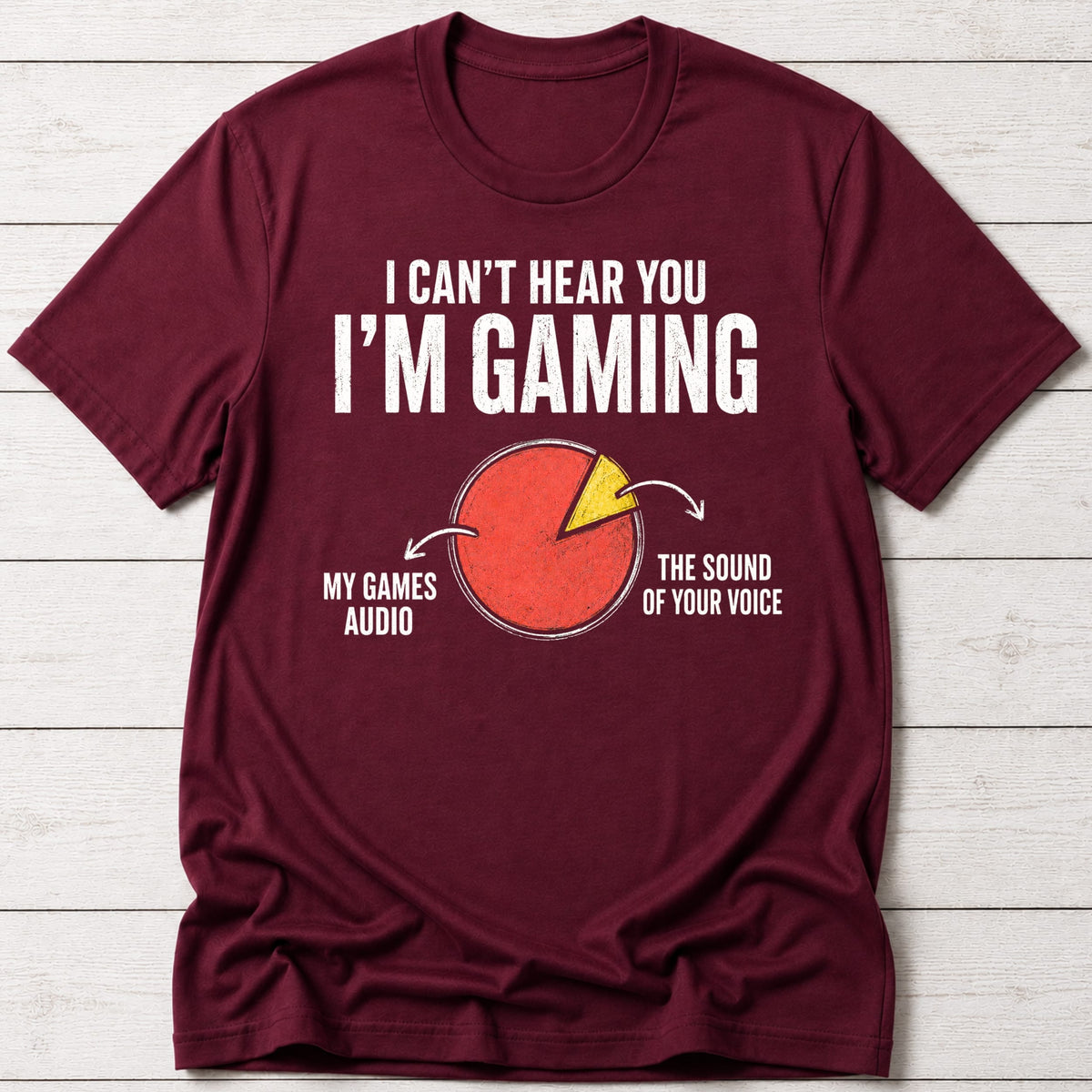 T-Shirt Maroon / S No Audio IRL T-shirt