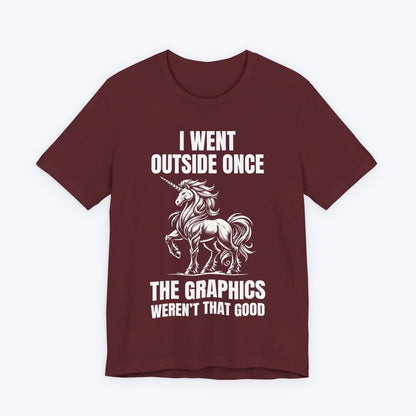 T-Shirt Maroon / S No Rainbow Trails Out There T-shirt