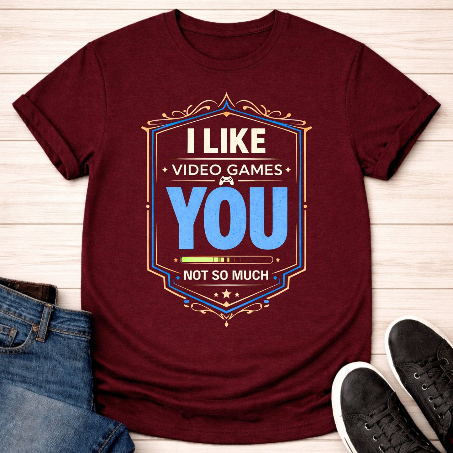 T-Shirt Maroon / S Not You T-shirt