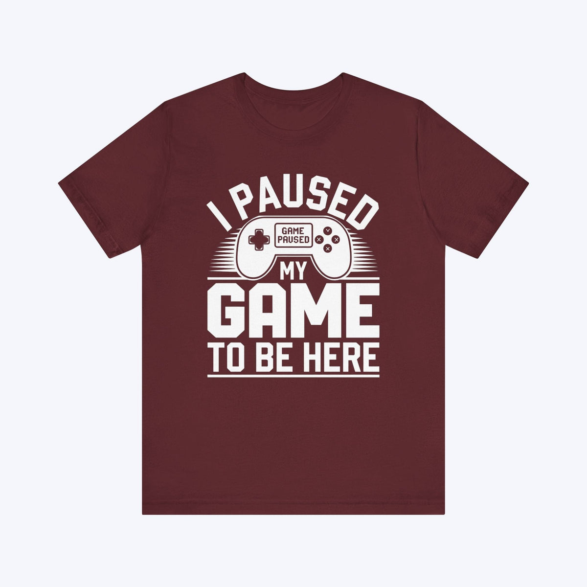T-Shirt Maroon / S Paused for Achievement Points T-shirt