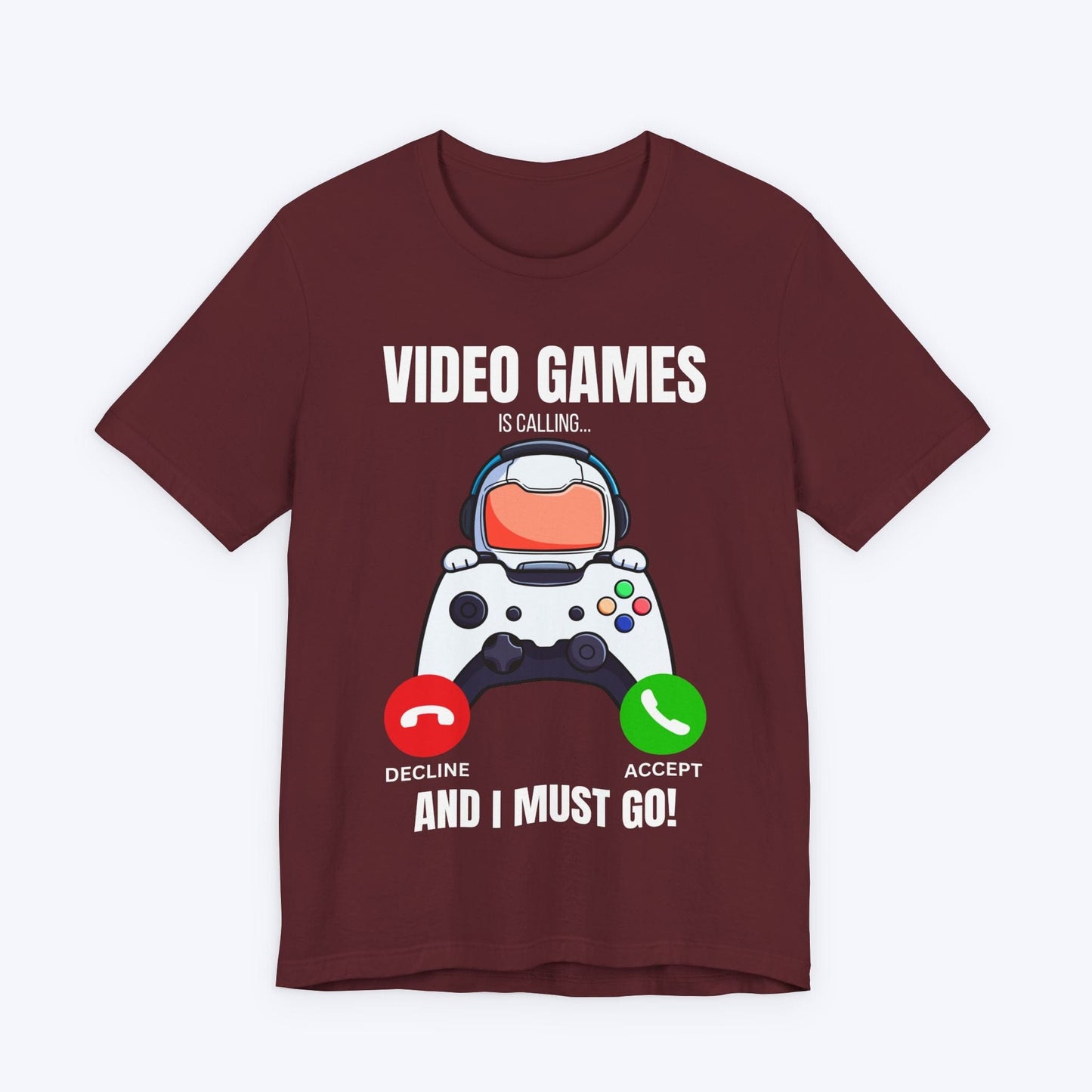 T-Shirt Maroon / S Pick Up the Controller T-shirt