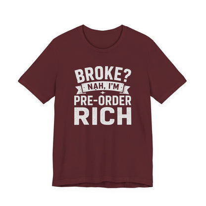 T-Shirt Maroon / S Pre Order Rich T-shirt