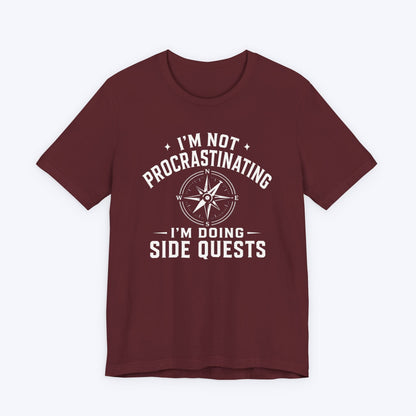 T-Shirt Maroon / S Procrastination Expert T-shirt