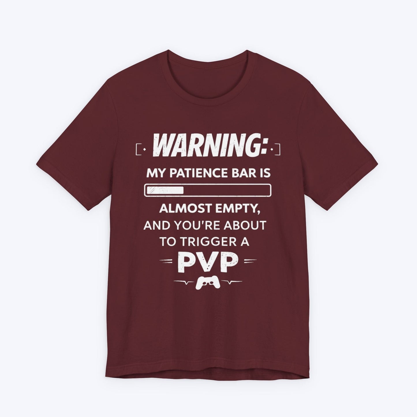 T-Shirt Maroon / S PVP Triggered T-shirt