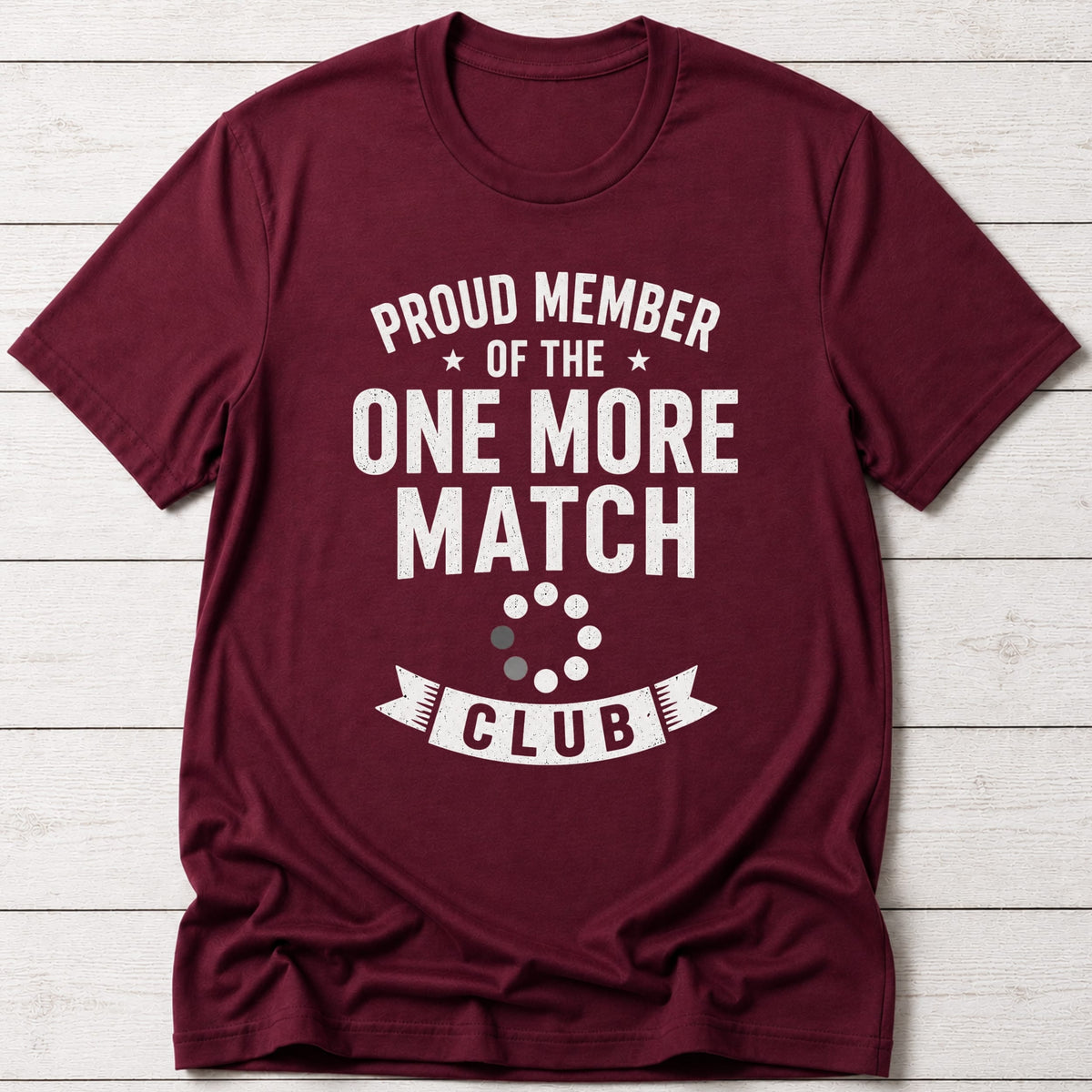 T-Shirt Maroon / S Repeat Club T-shirt