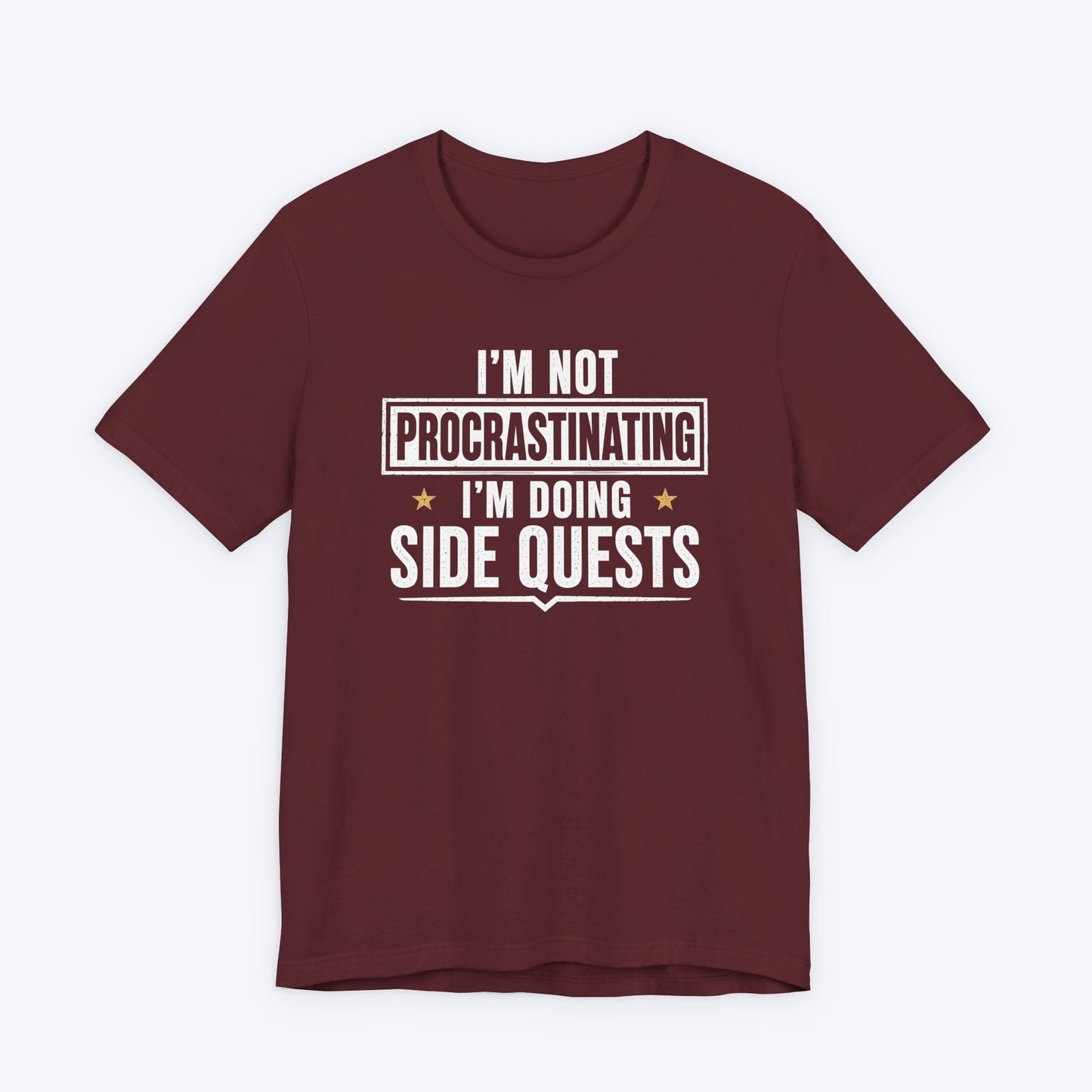T-Shirt Maroon / S Side Quest T-shirt