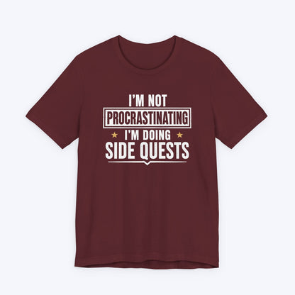 T-Shirt Maroon / S Side Quest T-shirt
