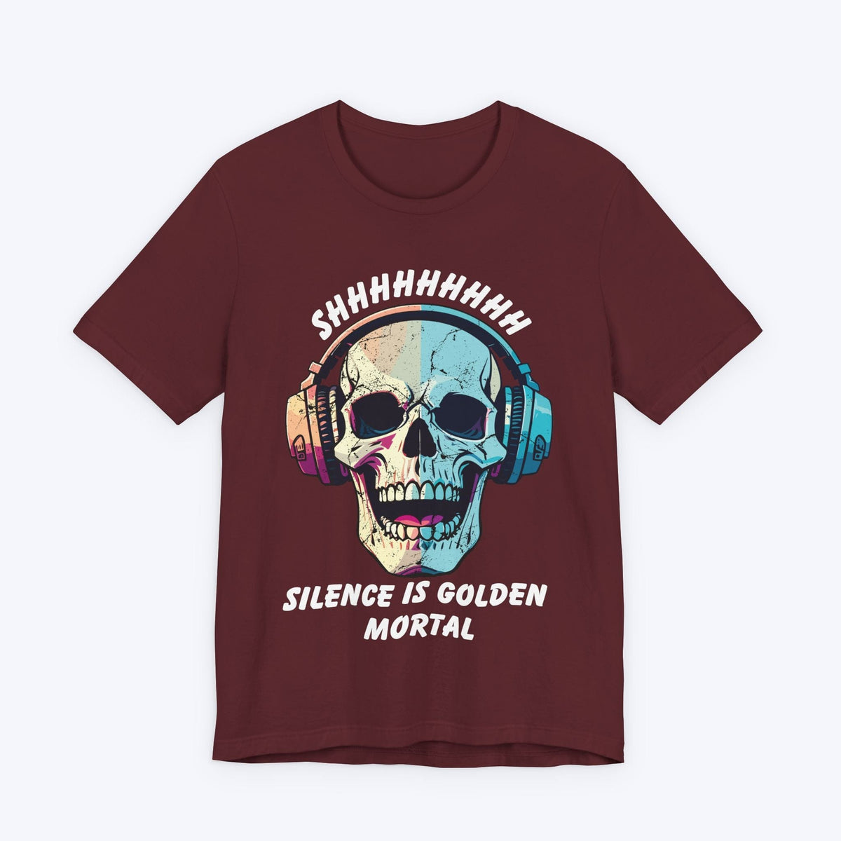 T-Shirt Maroon / S Silence is Golden T-shirt