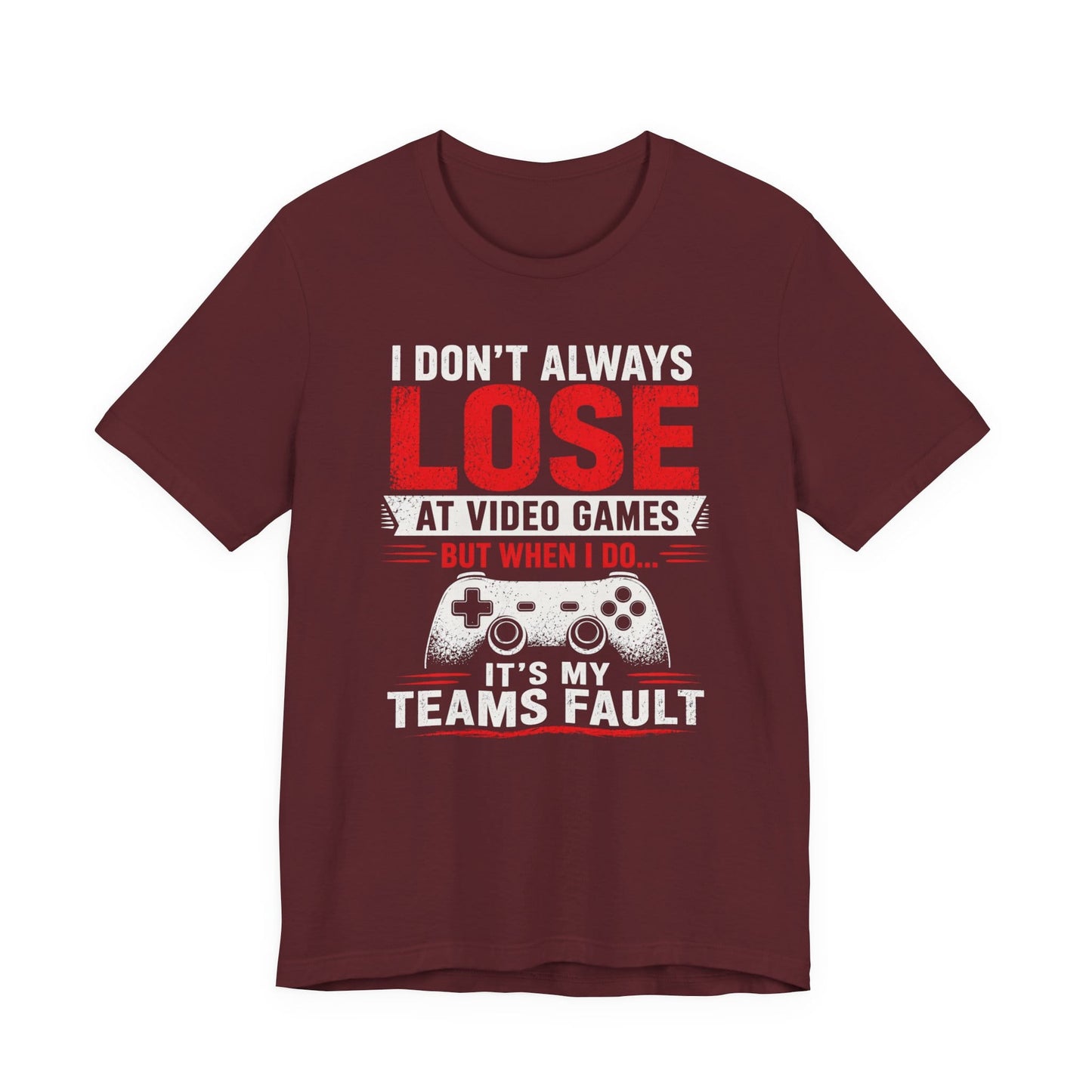 T-Shirt Maroon / S Team Fault T-shirt