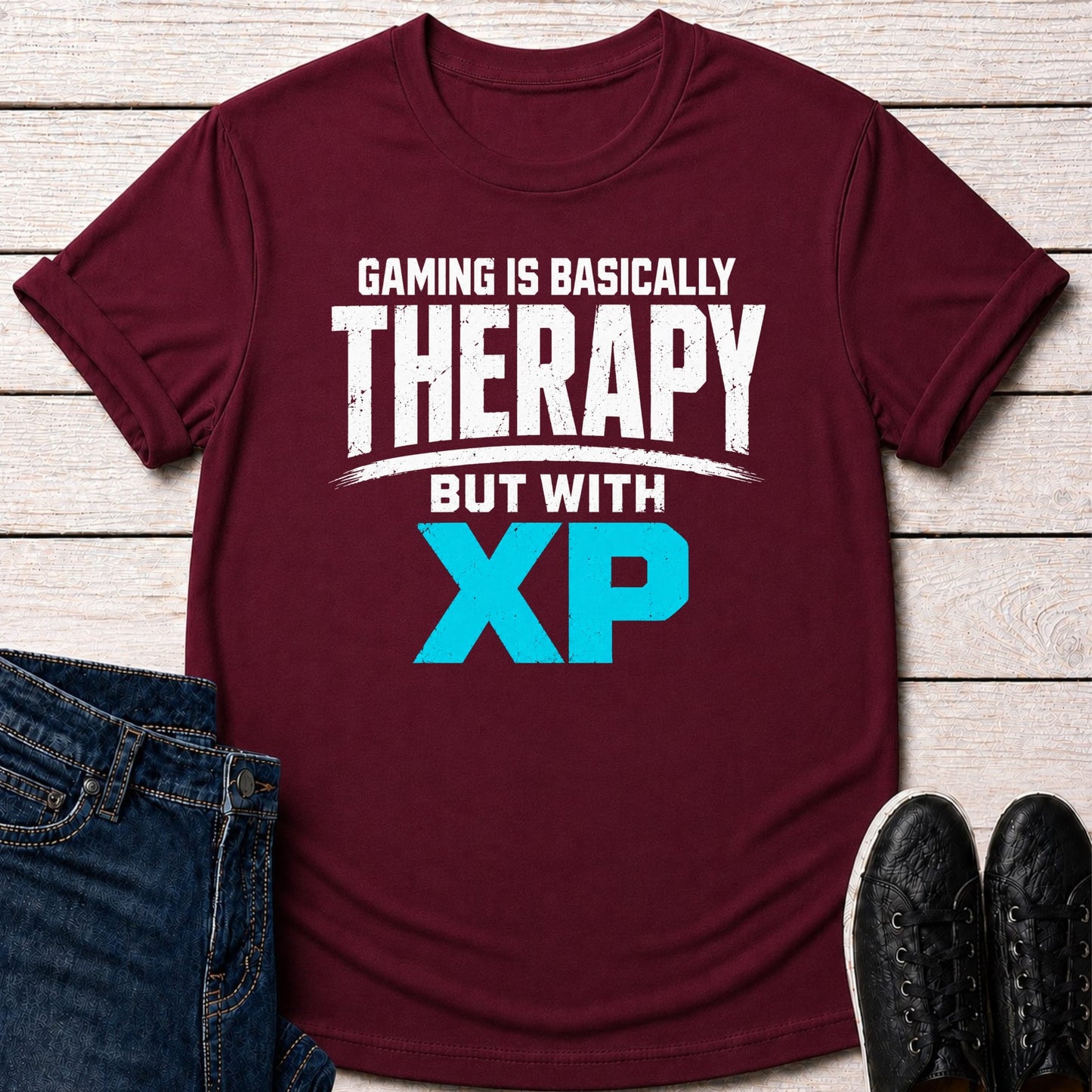 T-Shirt Maroon / S Therapy Session T-shirt