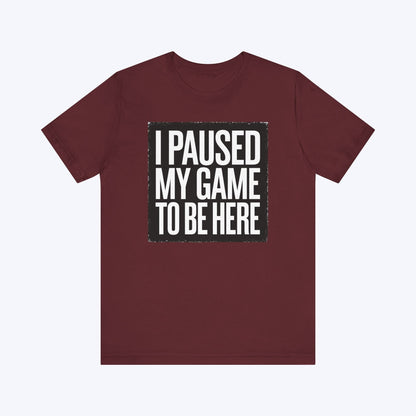 T-Shirt Maroon / S This is My Side Quest T-shirt