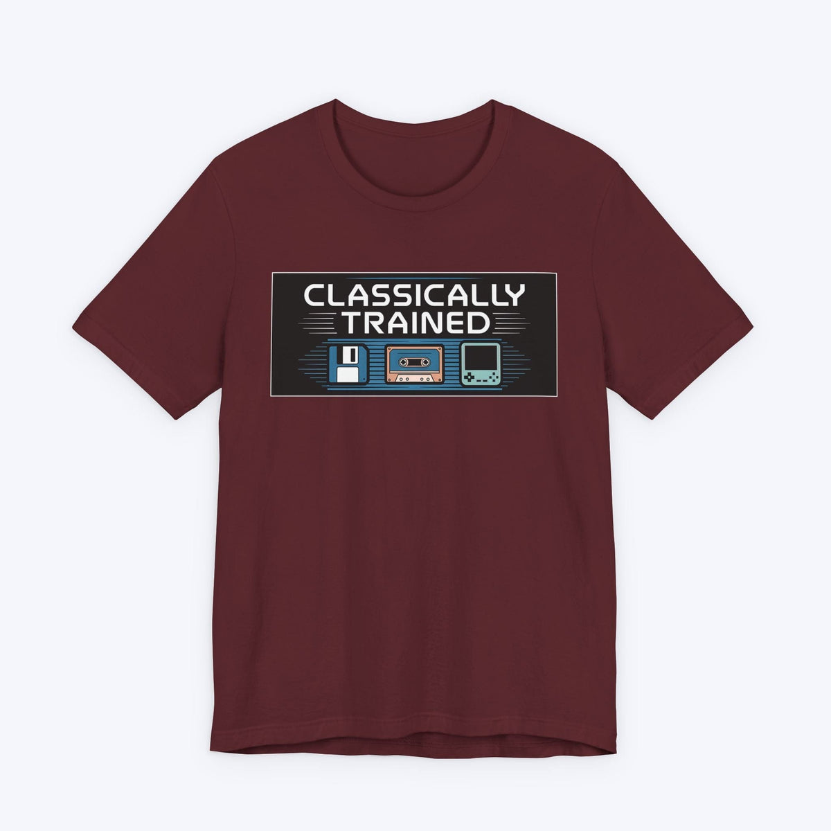 T-Shirt Maroon / S Throwback Tech Authority T-shirt
