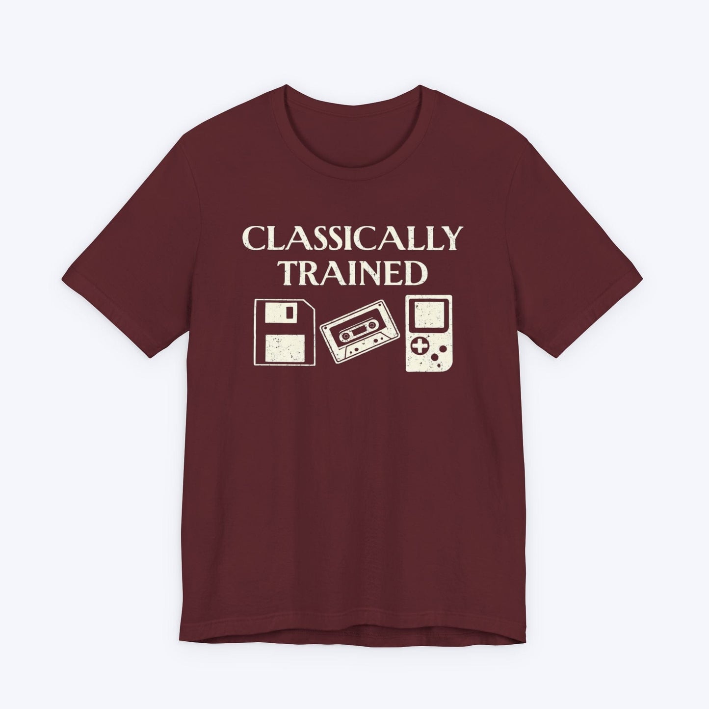 T-Shirt Maroon / S Trained in the Classics T-shirt
