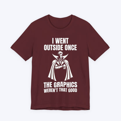 T-Shirt Maroon / S Vampire Mode: Indoors Only T-shirt