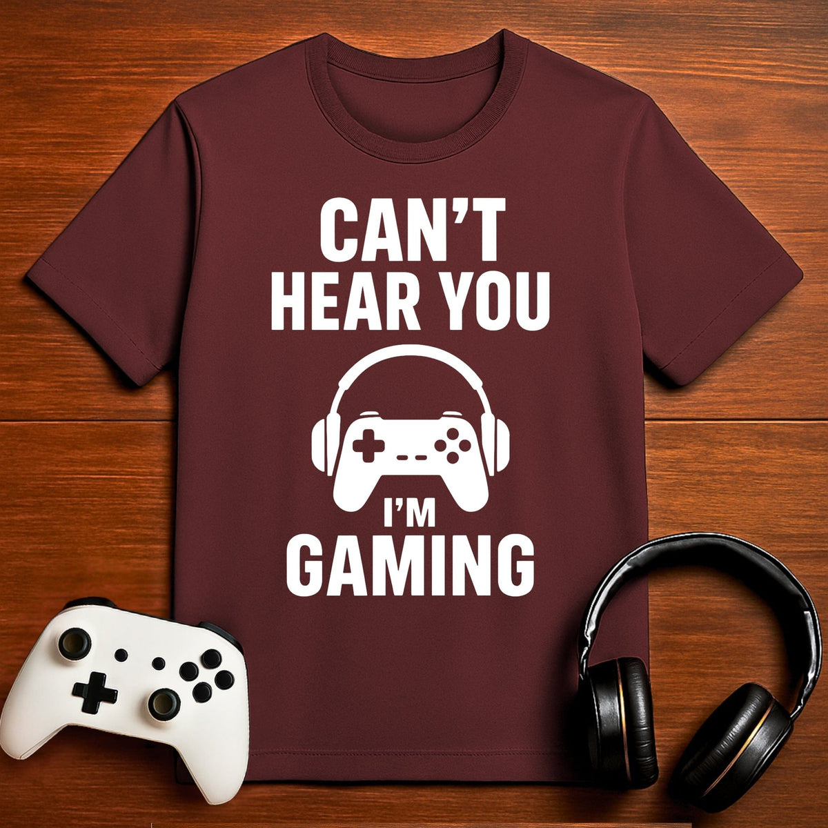T-Shirt Maroon / S Volume Down on Life T-shirt
