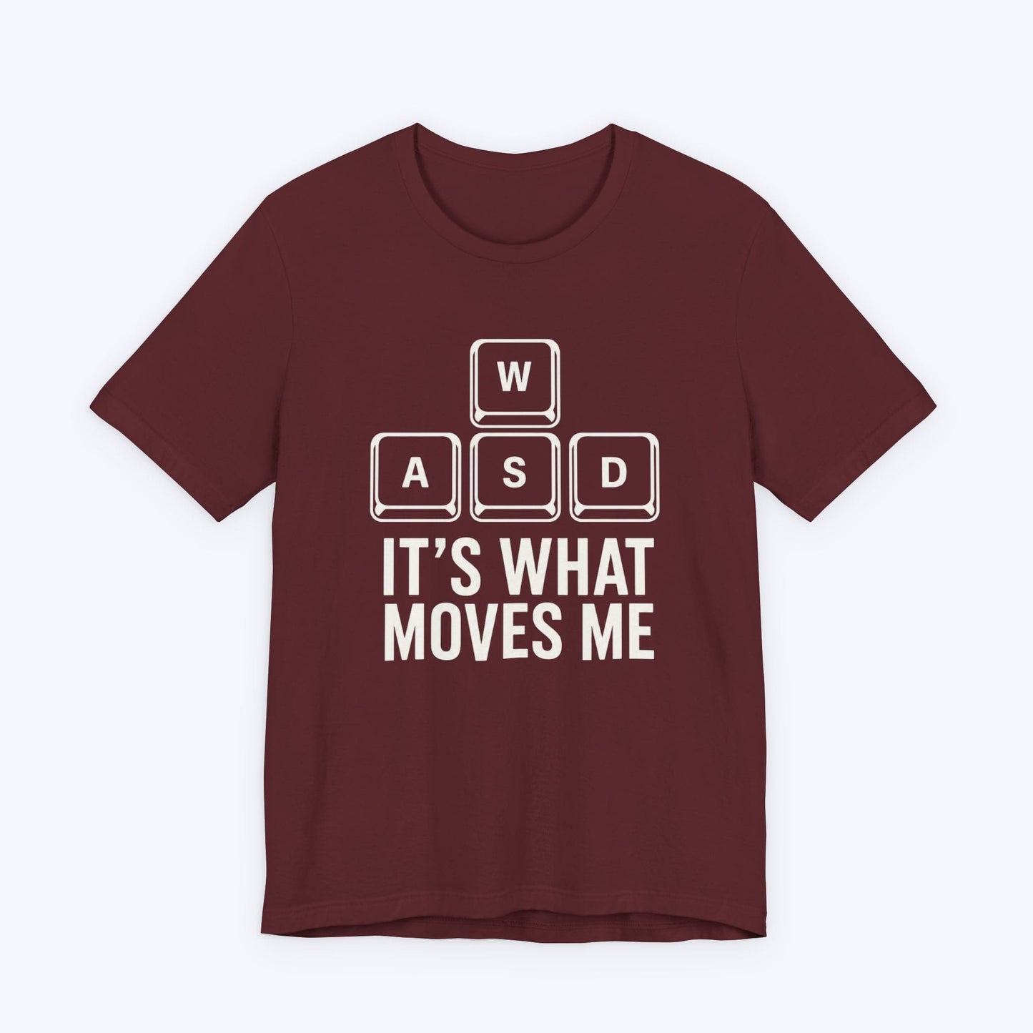T-Shirt Maroon / S What Moves Me T-shirt