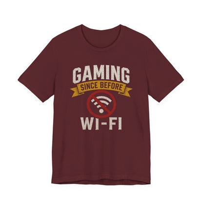 T-Shirt Maroon / S Wi-Fi Free T-shirt